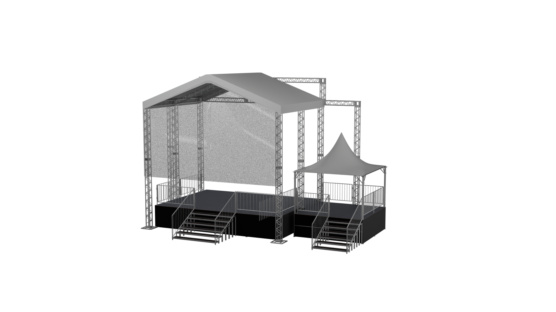 Palco 8x6m